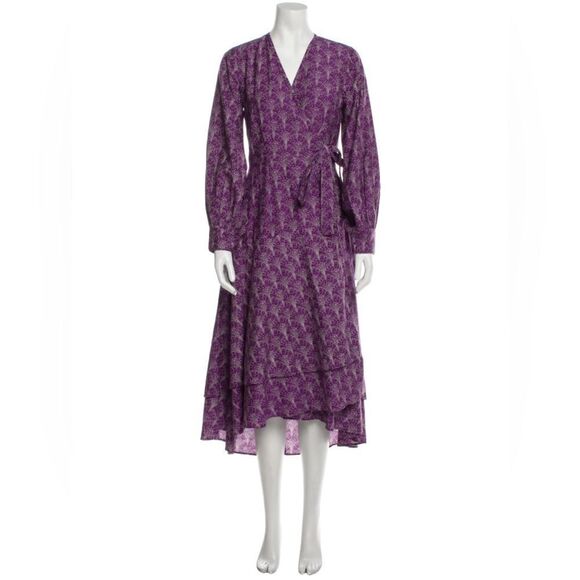 Roller Rabbit Printed Long A-Line Dress – Size S - Picture 1 of 12